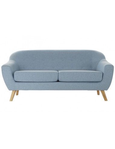 SOFA POLIESTER RUBBERWOOD 172X80X81 3...