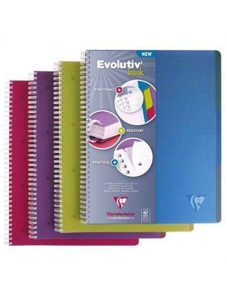 CUADERNO EVOLUTIV BOOK A4 240 PAGINAS 90 GR