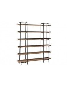 ESTANTERIA METAL MADERA...
