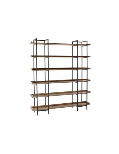 ESTANTERIA METAL MADERA 200X38X230...