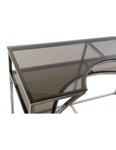 CONSOLA ACERO CRISTAL... 2