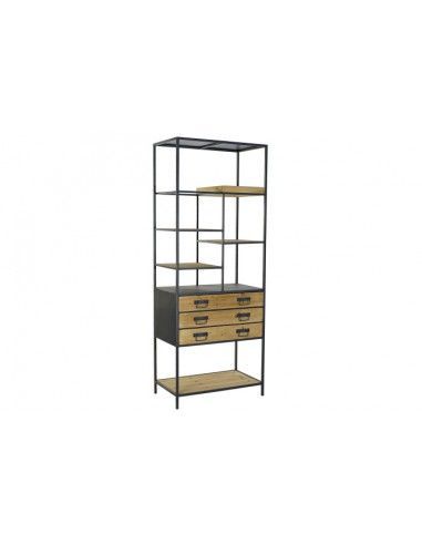 ESTANTERIA ABETO METAL 70X40X180...