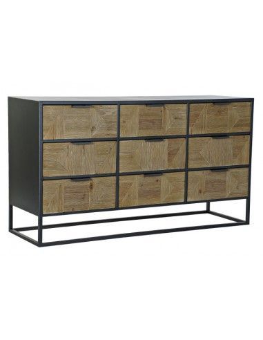 BUFFET ABETO METAL 123X40X68 MARRON...