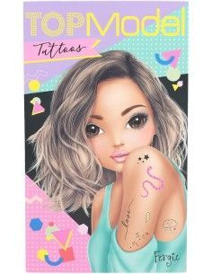 Set de 6 hojas de tatuajes...