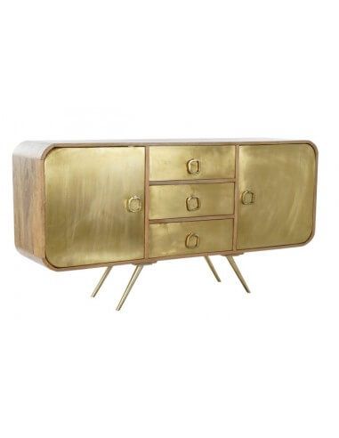 BUFFET MANGO LATON 152X40X78 DORADO