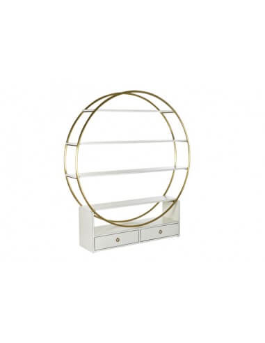 ESTANTERIA ALAMO METAL 160X35X180 BLANCO