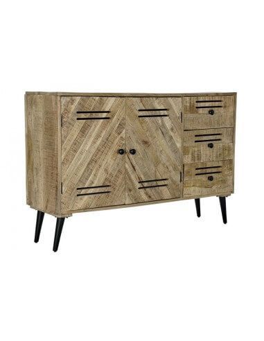 BUFFET MANGO METAL 140X40X93