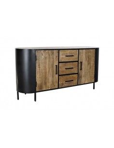 Buffet mango metal natural