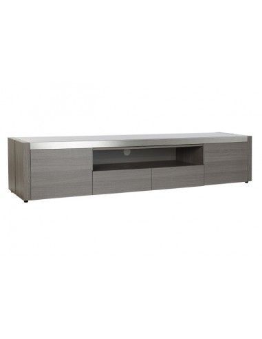 MUEBLE TV ROBLE ALUMINIO 200X45X42...