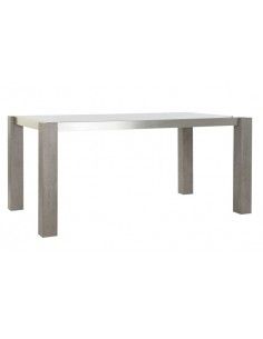 MESA COMEDOR ROBLE ALUMINIO...