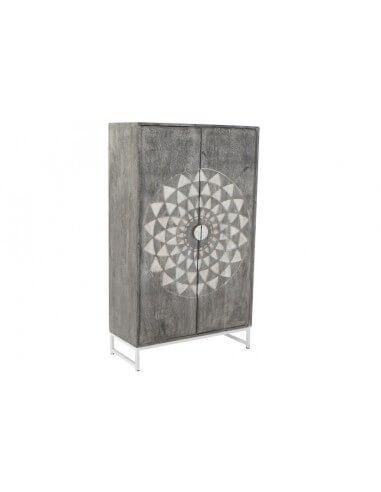 ARMARIO MANGO METAL 90X38X151 MANDALA...