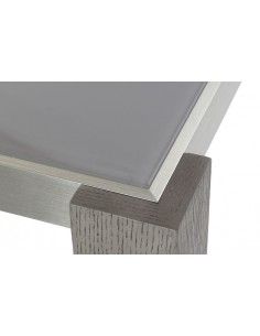 MESA COMEDOR ROBLE ALUMINIO... 2
