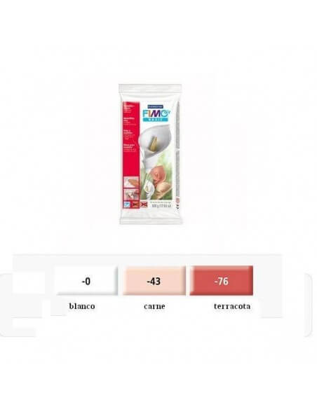 Arcilla blanca Fimo Air Basic 1000g ecológica y lista para usar
