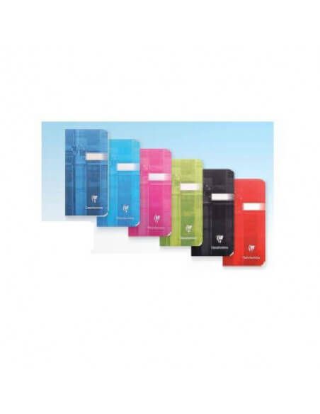 CUADERNO CLAIREFONTAINE 90 X 140 MM CUADRICULA 5 X 5 90 GR