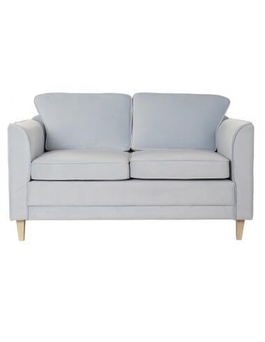 SOFA POLIESTER MADERA 136X76X82 AZUL...