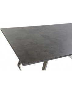 MESA COMEDOR ACERO CRISTAL... 2