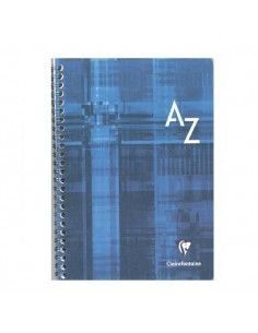 INDICE CLAIREFONTAINE CUARTO 5 X 5 50 HOJAS (8949) ESPIRAL
