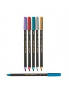 Edding 1200 metálico trazo 1-3 mm colores vibrantes