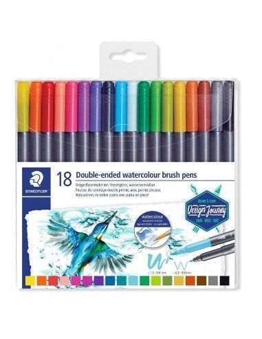 Punta pincel flexible Staedtler 3001 trazos 1‑6 mm