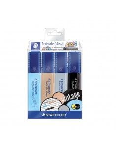 Marcadores fluorescentes Staedtler Textsurfer para papel y fax