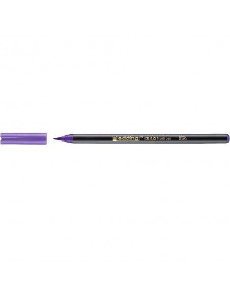 Rotulador edding 1340 pincel rojo para lettering