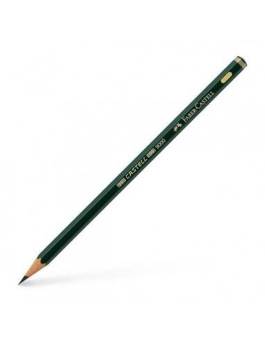 Lápiz Faber‑Castell 9000 2B barniz ecológico