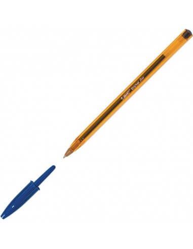 bic cristal fine tinta azul cuerpo hexagonal