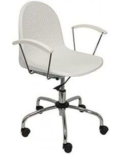 silla de oficina giratoria con respaldo ergonómico