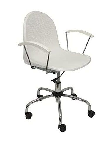 silla de oficina giratoria con respaldo ergonómico
