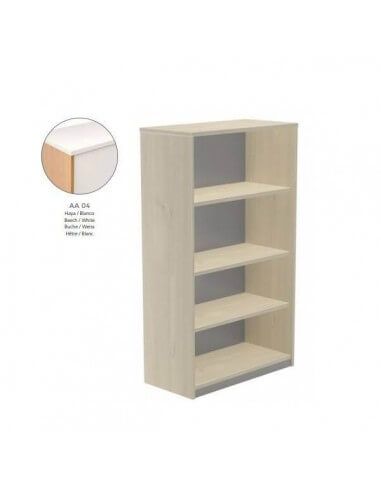 armario rocada serie store blanco 156x90x45 vista frontal
