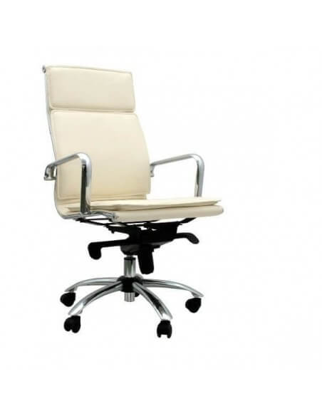 sillón de dirección ergonómico símil piel