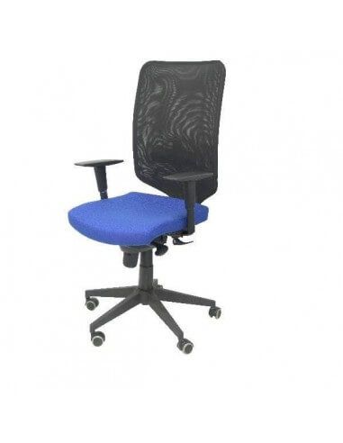 Silla de oficina Ossa negra en tejido...