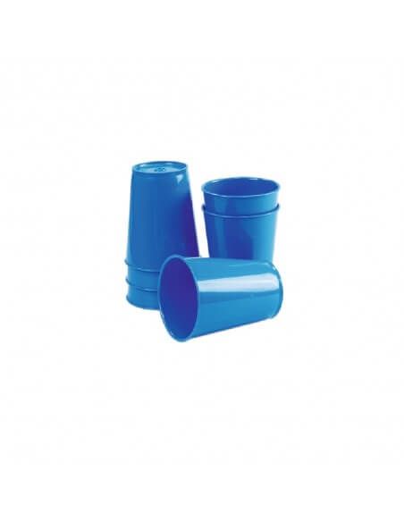 Pack de 6 vasos de ABS Henbea para niños