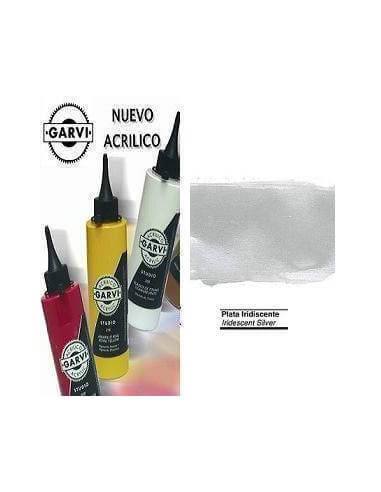 detalle textura acrílico Garvi 200 ml nº 510 sobre lienzo