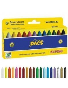 lápices de cera DACS para dibujo infantil