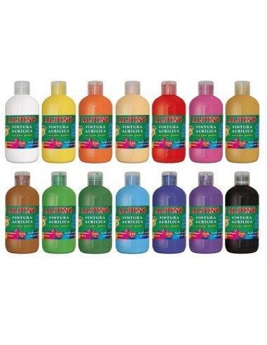 Pintura Alpino 250 ml aplicada sobre madera