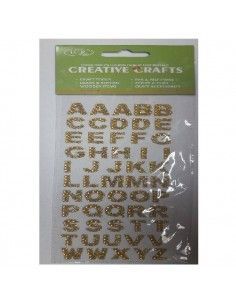 blister con letras adhesivas decoradas para manualidades