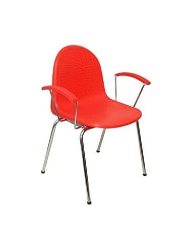 Silla con brazos fijos y estructura...