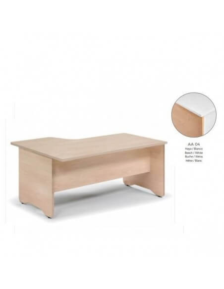 Mesa Rocada Work en L derecha 160x120 cm