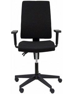 SILLA LEZUZA ARÁN NEGRO CON BRAZOS REGULABLES 2