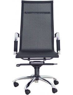 SILLA DE OFICINA MODELO BARRAX MALLA COLOR NEGRO 2