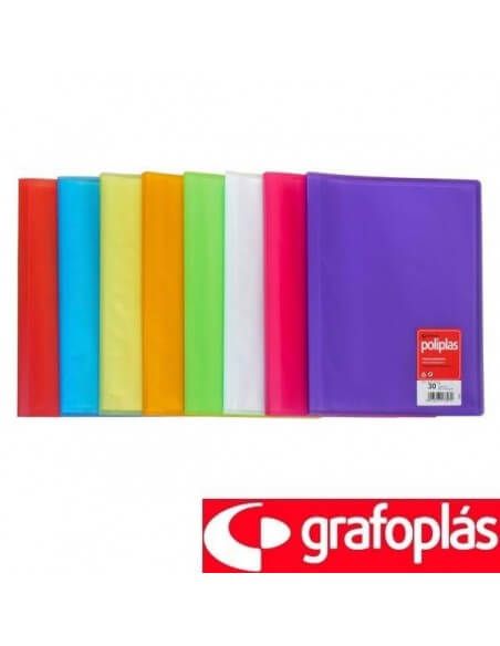 Carpeta presentación tamaño folio con fundas