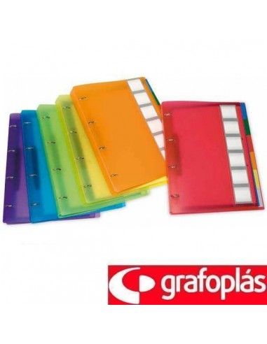 Carpeta polipropileno rígido Colorgraf tamaño folio
