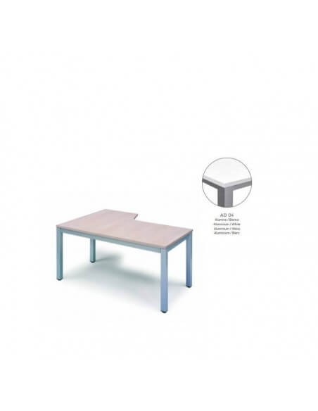 Mesa Rocada Executive forma de L derecha 160x120 cm