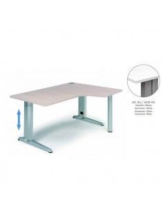 Mesa Rocada Adjust forma de L derecha 180x120 cm