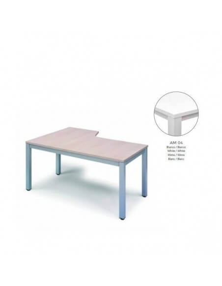 Mesa Rocada Executive L derecha 180x120 para oficinas