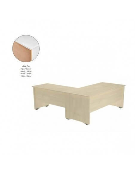 Mesa Rocada Work ala 100x60 cm melamina