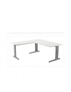 Mesa Rocada Metal Adjust Ala 100x60 cm para oficina