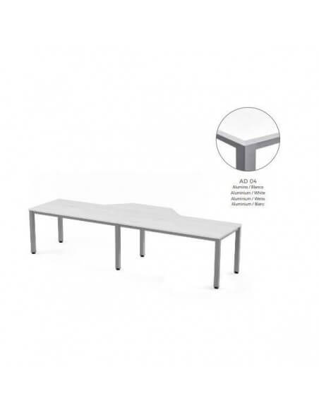 Mesa oficina Executive Rocada 320x163x240 en forma de L