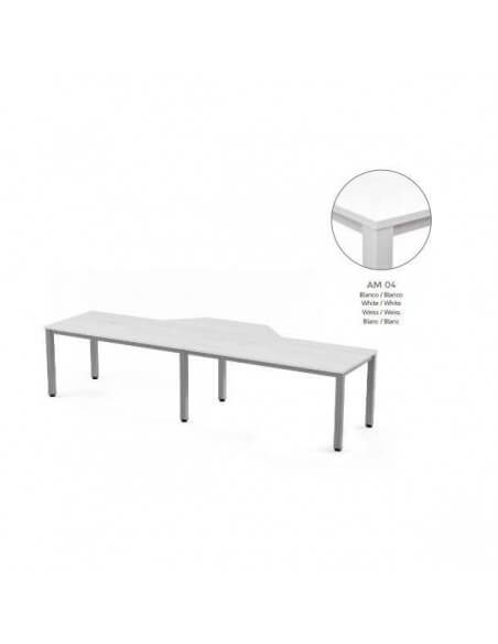 Mesa Rocada Executive 320x163x240 forma L para dirección